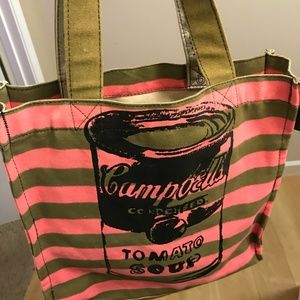 Loop Andy Warhol Campbells soup bag